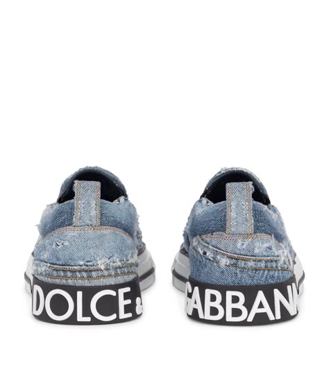 dolce gabbana shoes diamond|dolce and gabbana denim shoes.